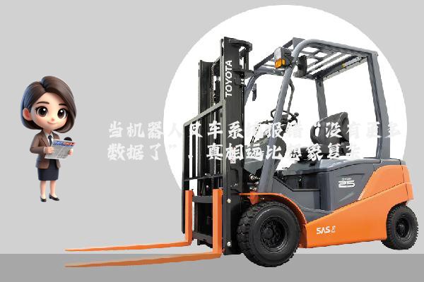 当机器人叉车系统报错“没有更多数据了”，真相远比想象复杂