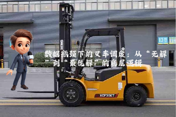 数据瓶颈下的叉车调度：从“无解”到“最优解”的底层逻辑